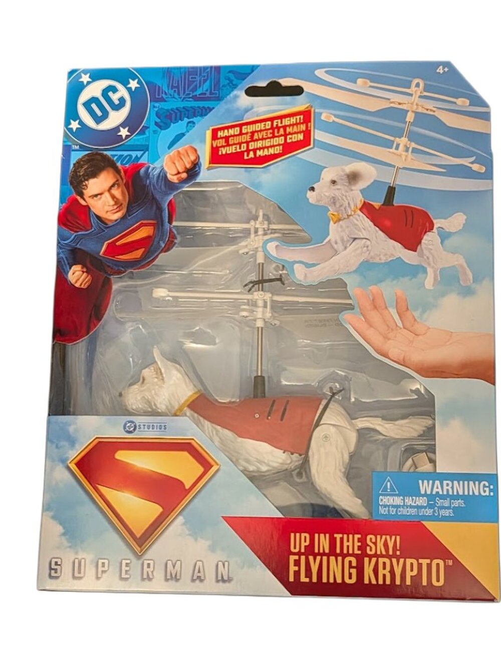 DC Comics Superman Flying Krypto 7.5" Hovering Superdog RC Toy